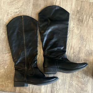 Black knee high